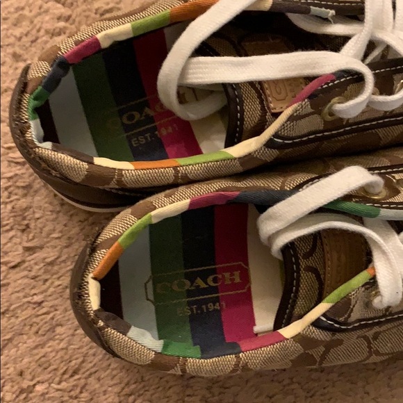 Coach Barrett Sneakers. Size 7 - Picture 7 of 8